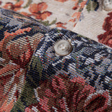 Floral Jacquard Cuban Shirt & Shorts
