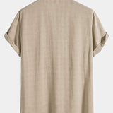 Stand Collar Shirts #This item will shrink after washing, so we highly recommend choosing one size up#