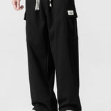 Relax Fit Straight Leg Jersey Cargo Pants