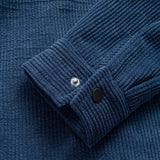 Fleece Lined Corduroy Hooded  Overshirt