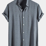 Stand Collar Shirts #This item will shrink after washing, so we highly recommend choosing one size up#