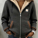 Penelope | Sherpa-Lined Hooded Quilted Jacket